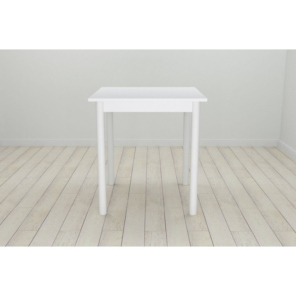 Стол кухонный Ferrum-decor Агата 75x70x70 Белый ДСП Белое 16мм (FRD-106239)