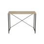 Стол письменный Line Лайт Ferrum-decor 750x1000x500 Черный металл ДСП Дуб Сонома 16 мм (FRD-104839)