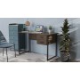 Компьютерный стол Ferrum-decor Гарри 75x140x60 серый ДСП Дуб Сан-Марино 16мм (FRD-101464)