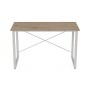 Компьютерный стол Ferrum-decor Дейв 75x140x60 белый ДСП Дуб Сан-Марино 32мм (FRD-102164)