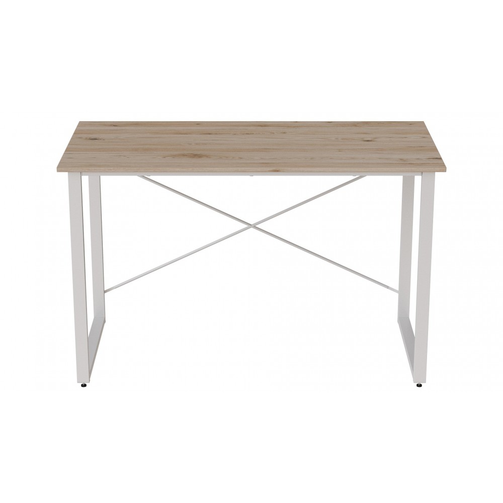 Компьютерный стол Ferrum-decor Дейв 75x140x70 белый ДСП Дуб Сан-Марино 32мм (FRD-102194)