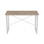 Компьютерный стол Ferrum-decor Дейв 75x140x70 белый ДСП Дуб Сан-Марино 32мм (FRD-102194)