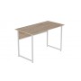 Компьютерный стол Ferrum-decor Коди 75x120x60 белый ДСП Дуб Сан-Марино 16мм (FRD-101194)