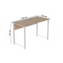 Компьютерный стол Ferrum-decor Курт 75x120x60 белый ДСП Дуб Сан-Марино 32мм (FRD-102214)