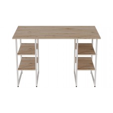 Компьютерный стол Ferrum-decor Карэн 75x140x60 белый ДСП Дуб Сан-Марино 32мм (FRD-102274)