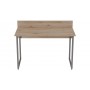 Компьютерный стол Ferrum-decor Скай 75x120x70 серый ДСП Дуб Сан-Марино 16мм (FRD-101574)