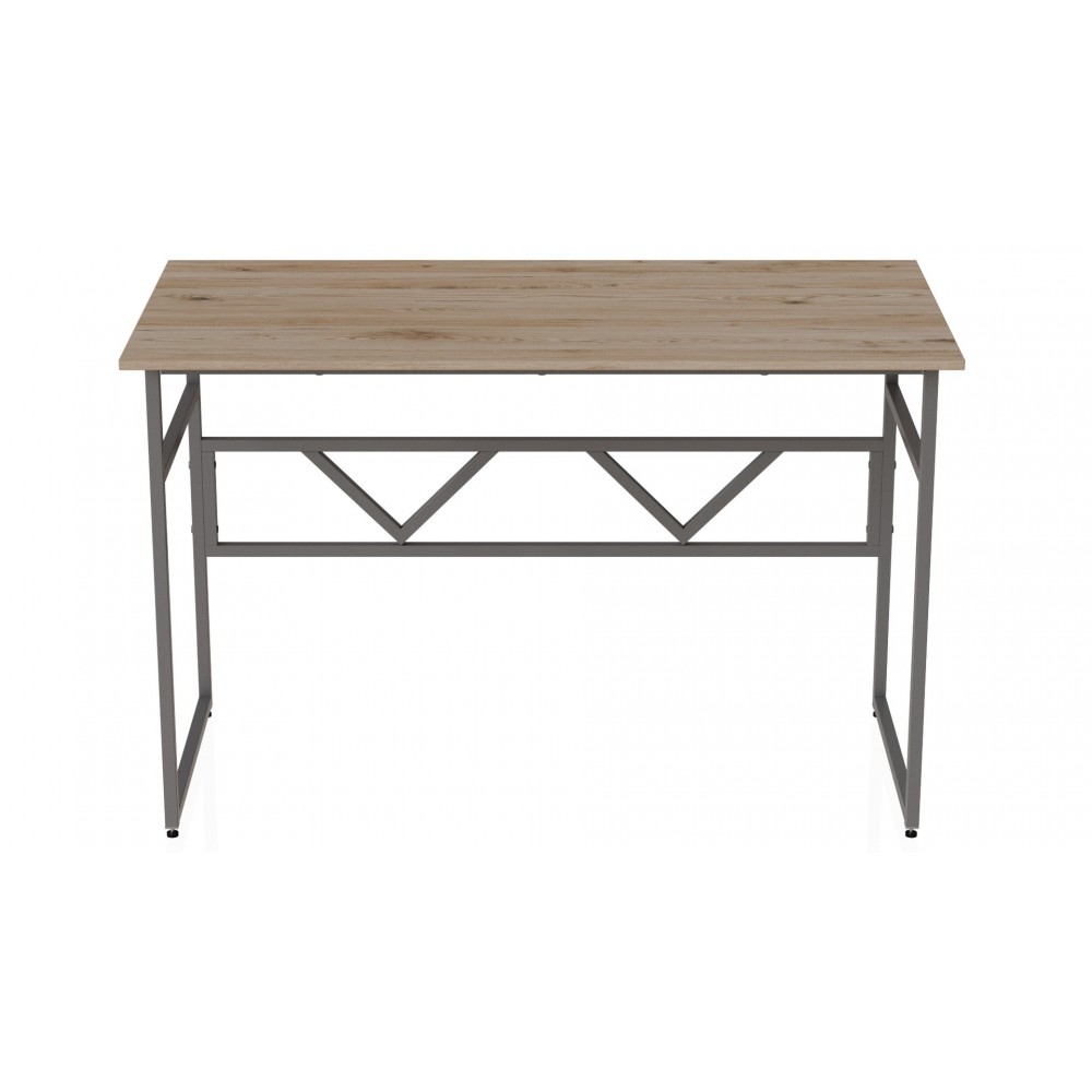 Компьютерный стол Ferrum-decor Раян 75x100x70 серый ДСП Дуб Сан-Марино 16мм (FRD-101624)