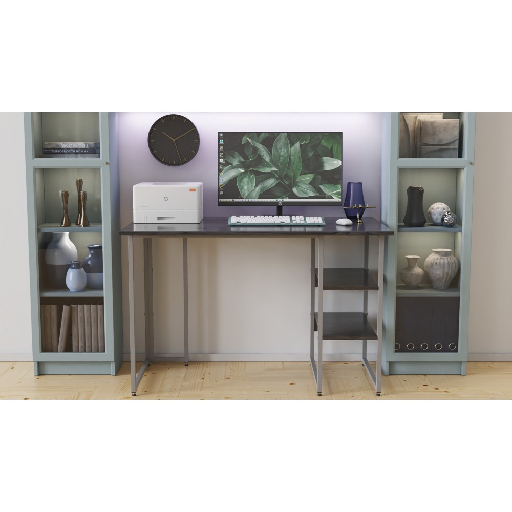Компьютерный стол Ferrum-decor Гарри 75x140x70 серый ДСП Дуб Сан-Марино 16мм (FRD-101484)
