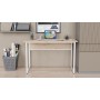 Компьютерный стол Ferrum-decor Коди 75x140x60 белый ДСП Дуб Сан-Марино 16мм (FRD-101204)