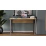 Компьютерный стол Ferrum-decor Раян 75x120x70 серый ДСП Дуб Сан-Марино 16мм (FRD-101634)