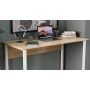 Компьютерный стол Ferrum-decor Раян 75x100x60 белый ДСП Дуб Сан-Марино 16мм (FRD-101124)
