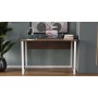 Компьютерный стол Ferrum-decor Раян 75x120x70 белый ДСП Дуб Сан-Марино 16мм (FRD-101164)