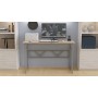 Компьютерный стол Ferrum-decor Раян 75x100x70 серый ДСП Дуб Сан-Марино 16мм (FRD-101624)