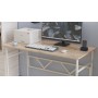 Компьютерный стол Ferrum-decor Раян 75x120x60 белый ДСП Дуб Сан-Марино 16мм (FRD-101134)