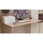 Компьютерный стол Ferrum-decor Ханна 75x120x70 серый ДСП Дуб Сан-Марино 16мм (FRD-101434)