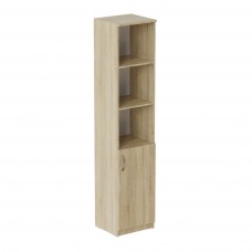 Пенал Анжело Ferrum-decor на 4 полиці з 1 дверима 1900x400x380 ДСП Дуб Сонома 16 мм (FRD-104914)