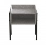 Тумба модульна Ferrum-decor Джузі 540x450x320 метал Чорний ДСП Бетон 16 мм (FRD-102974)
