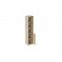 Пенал Анжело Ferrum-decor на 4 полки с 1 дверью 1900x400x380 ДСП Дуб Сонома 16 мм (FRD-104914)