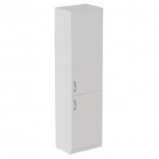 Пенал Анжело Ferrum-decor на 5 полиць із 2 дверима 1900x500x380 ДСП Біле 16 мм (FRD-104954)