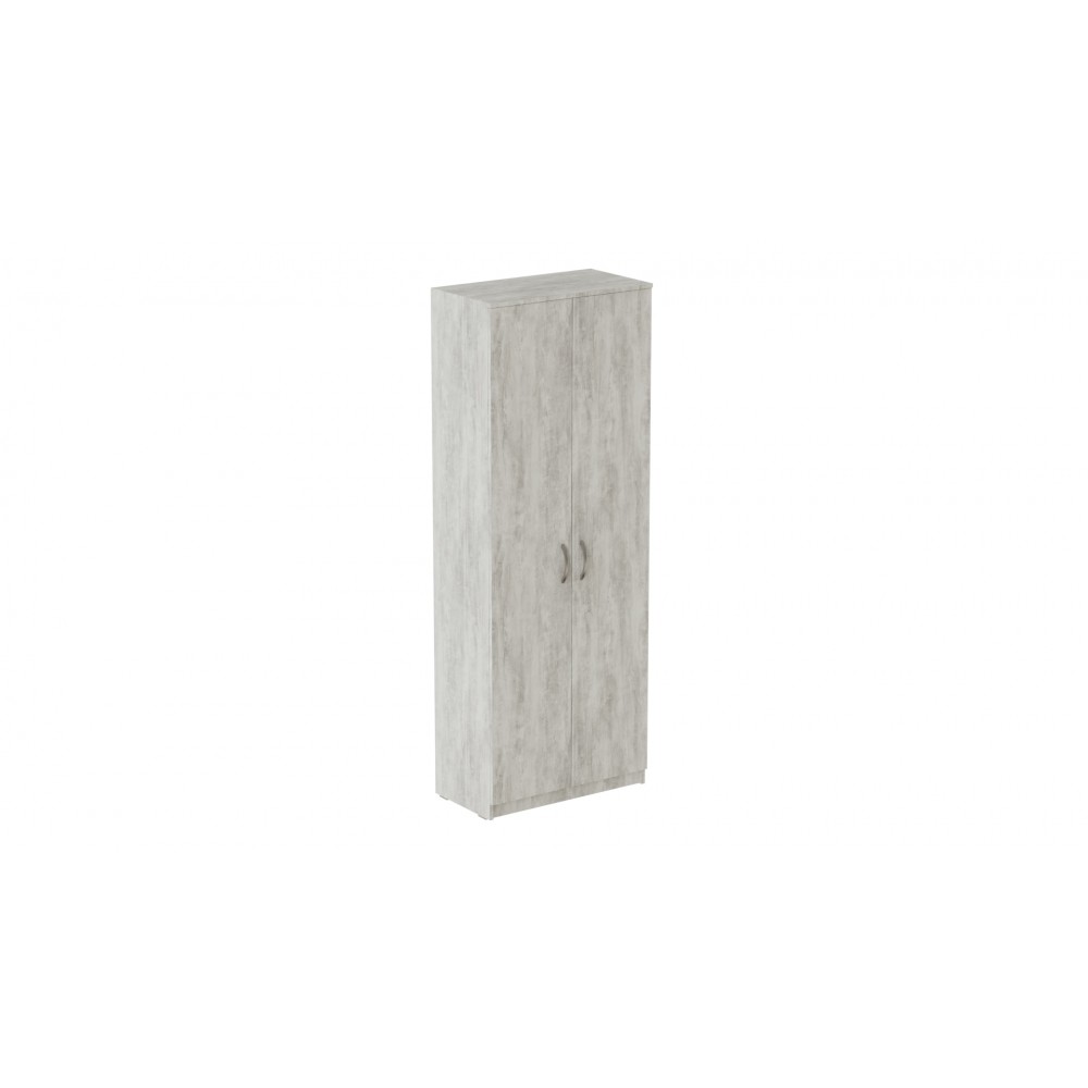 Шафа Анжело Ferrum-decor на 5 полиць 2 двері 1900x800x380 ДСП Бетон 16 мм (FRD-105054)