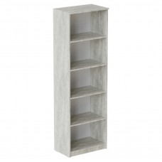 Шафа Анжело Ferrum-decor на 5 полиць 1900x600x380 ДСП Бетон 16 мм (FRD-104976)