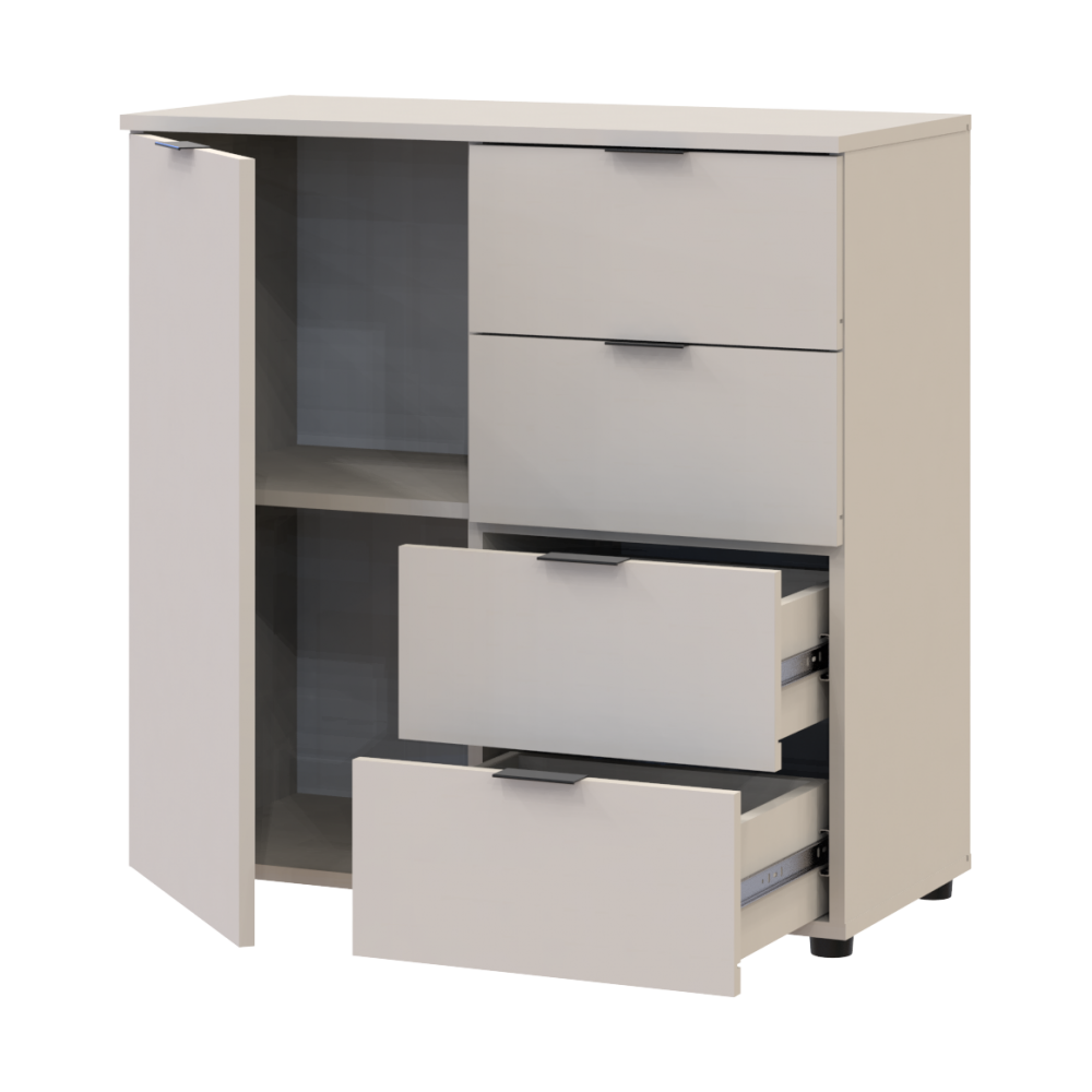 Комод в гостиную Doros Рон 1 80х38х81 см Кашемир (DRS-011452)