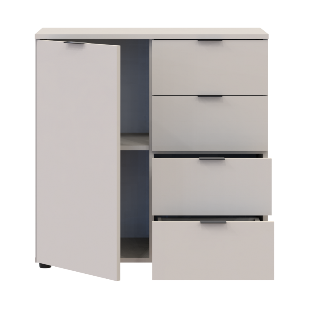 Комод в гостиную Doros Рон 1 80х38х81 см Кашемир (DRS-011452)