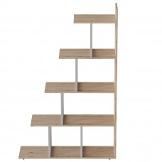 Етажерка Ferrum-decor Стелла 1600x1020x300 Білий метал ДСП Дуб Сан-Марино (FRD-103467)