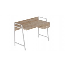 Письмовий стіл Ferrum-decor 750x1200x600 Білий метал ДСП Дуб Сан-Марино 32 мм (FRD-103458)