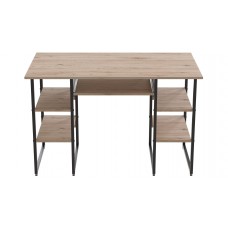Компьютерный стол Ferrum-decor Тим 75x120x70 черный ДСП Дуб Сан-Марино 32мм (FRD-103978)