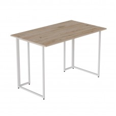 Компьютерный стол Ferrum-decor Ханна 75x100x60 белый ДСП Дуб Сан-Марино 32мм (FRD-103998)