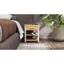 Тумба універсальна Ferrum-decor Вів'єн 1/2 50x41x40 білий ДСП Дуб Артизан 16мм (FRD-104129)