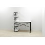 Компьютерный стол Ferrum-decor Джек 75x120x60 Черный ДСП Белое (FRD-104379)
