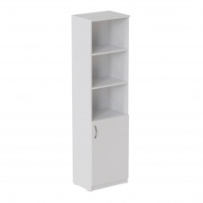 Пенал Анжело Ferrum-decor на 4 полиці з 1 дверима 1900x500x380 ДСП Біле 16 мм (FRD-104948)
