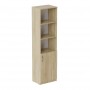 Пенал Анжело Ferrum-decor на 4 полки с 1 дверью 1900x500x380 ДСП Дуб Сонома 16 мм (FRD-104951)
