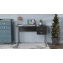 Компьютерный стол Ferrum-decor Гарри 75x120x70 белый ДСП Дуб Сан-Марино 16мм (FRD-101004)