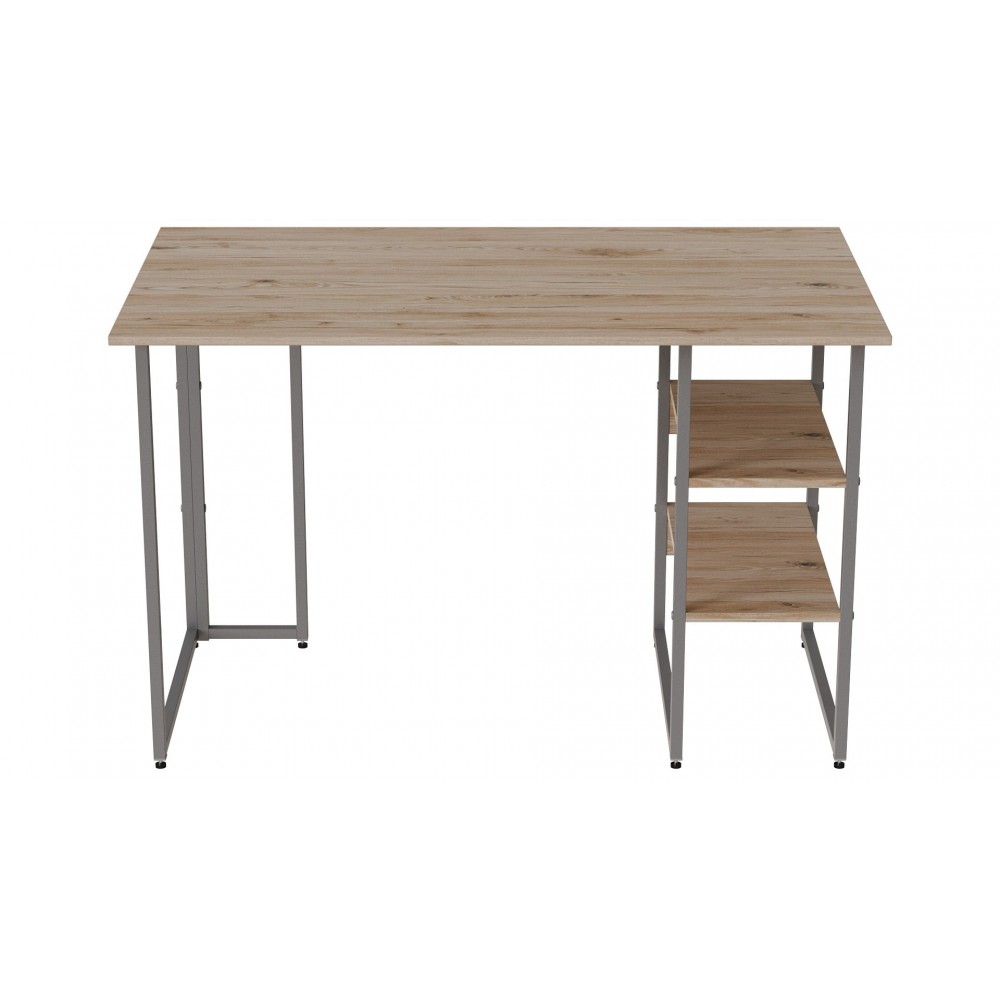 Компьютерный стол Ferrum-decor Кевин 75x120x70 серый ДСП Дуб Сан-Марино 32мм (FRD-101755)