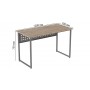 Компьютерный стол Ferrum-decor Майк 75x120x70 серый ДСП Дуб Сан-Марино 32мм (FRD-101815)