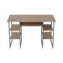Компьютерный стол Ferrum-decor Тим 75x140x70 серый ДСП Дуб Сан-Марино 32мм (FRD-101905)