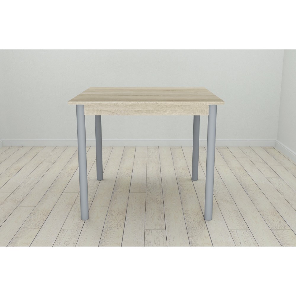 Стол кухонный Ferrum-decor Агата 75x90x90 Серый ДСП Сонома 16мм (FRD-106261)