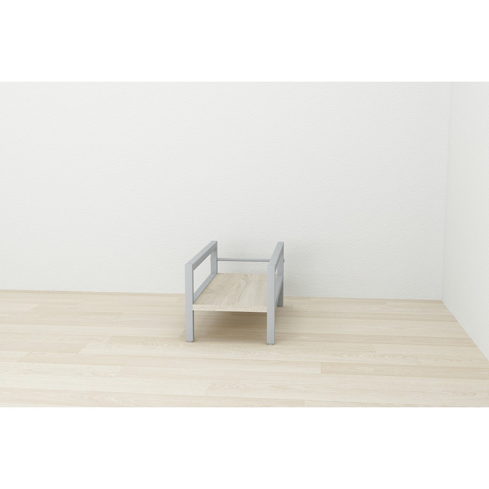 Подставка для системного блока Ferrum-decor Ники 21x24x45 Серый ДСП Сонома 16мм (FRD-105301)