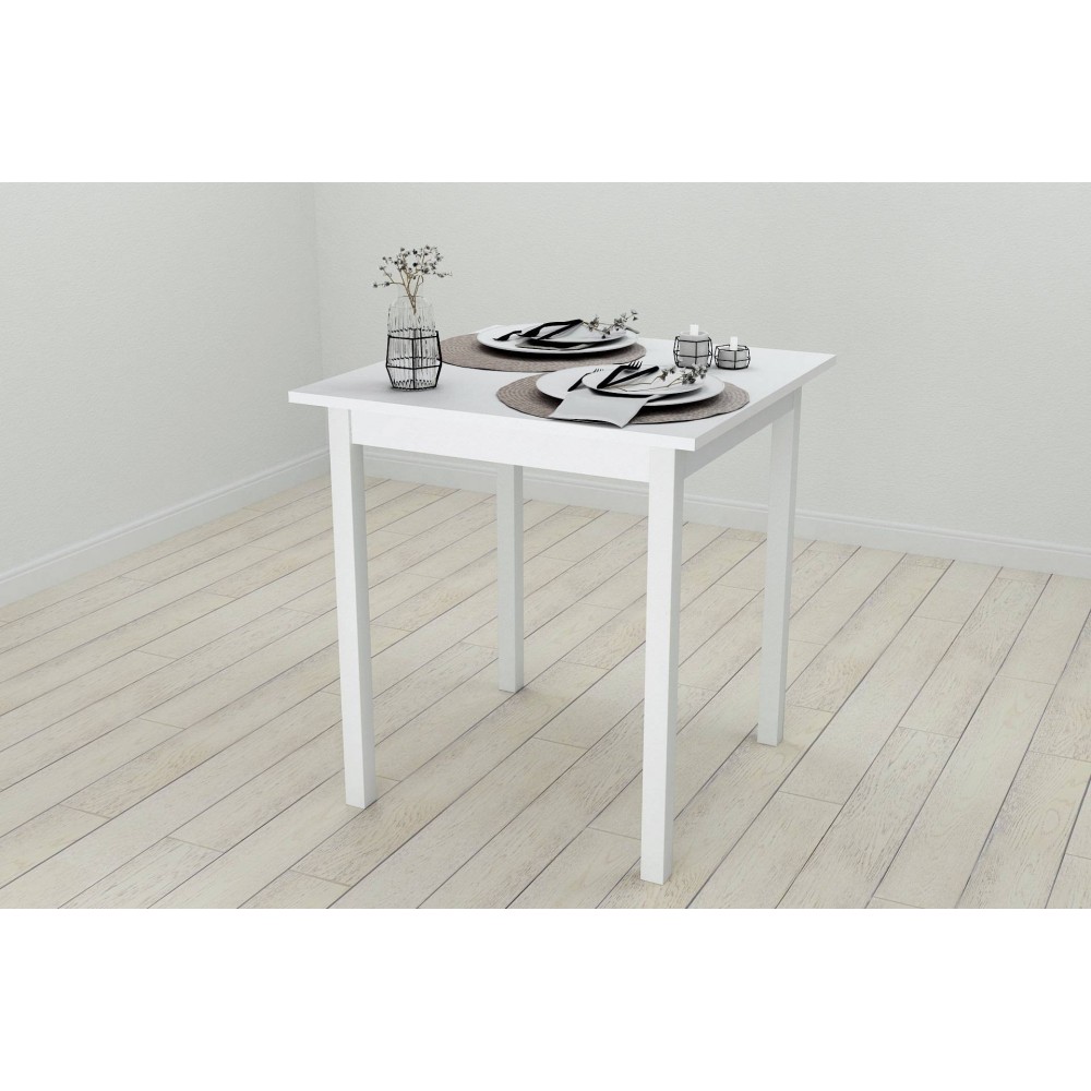 Стол кухонный Ferrum-decor Диего 75x70x70 Белый ДСП Белое 16мм (FRD-106293)