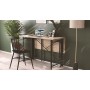 Стол-книжка трансформер Орион 3 Ferrum-decor 750x1150x880 Черный металл ДСП Дуб Сонома 16 мм (FRD-105084)