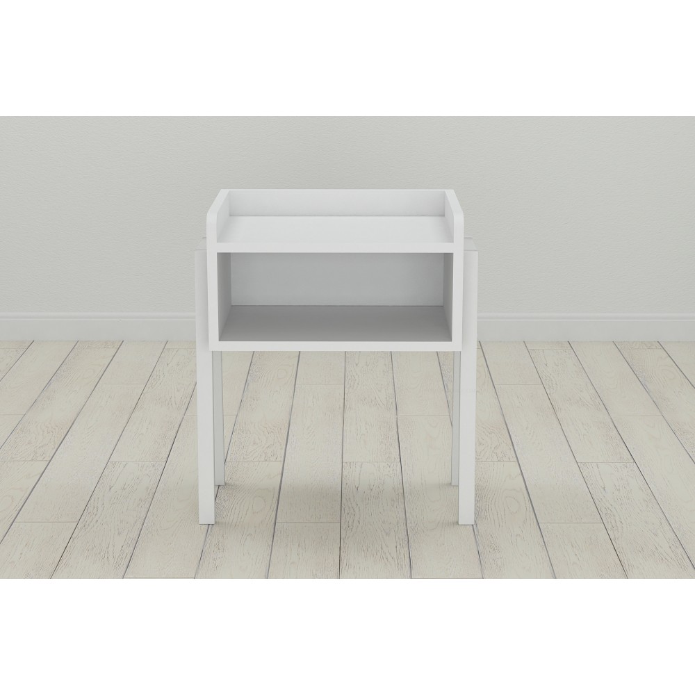 Тумба модульная Ferrum-decor Джузи 540x450x320 металл Белый ДСП Белое 16 мм (FRD-102975)
