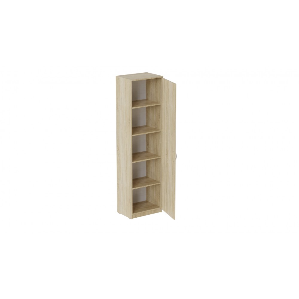 Пенал Анжело Ferrum-decor на 5 полок с дверью 1900x500x380 ДСП Дуб Сонома 16 мм (FRD-104945)