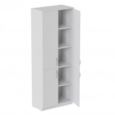 Шафа Анжело Ferrum-decor 5 полиць 4 двері 1900x800x380 ДСП Біле 16 мм (FRD-105055)