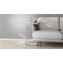 Столик приставний Террі Ferrum-decor 650x440x330 Сірий метал ДСП Дуб Сонома 16 мм (FRD-104665)