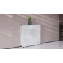 Стол-книжка трансформер Орион 2 Ferrum-decor 750x1520x730 Белый металл ДСП Бетон 16 мм (FRD-104596)