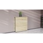 Стіл-книга трансформер Оріон 2 Ferrum-decor 750x1520x730 Чорний метал ДСП Дуб Сонома 16 мм (FRD-104586)