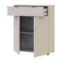 Комод в гостиную Doros Рон 2 80х38х100 см Кашемир (DRS-011453)
